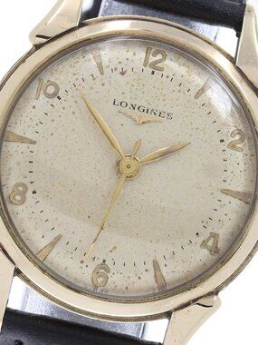 LONGINES vintage Silver Dial Hand Winding Men's Watch_966540